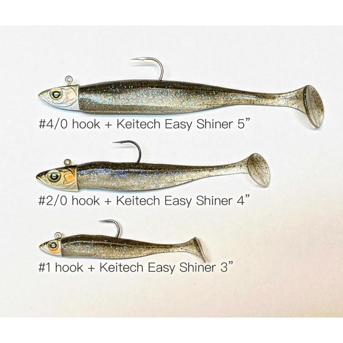 [Nishine Lure Works] Smelthead 1/8oz-#1 Blue Back Herring