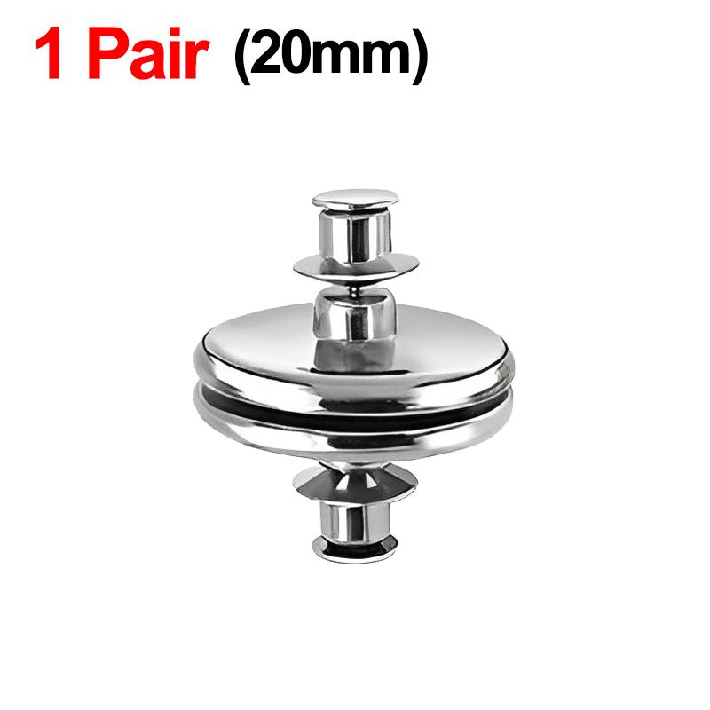 1/10Pairs Magnetic Curtain Button Detachable Window Screen Close Magnet Buckles Prevent Light Ome Office Curtain Closure Clips