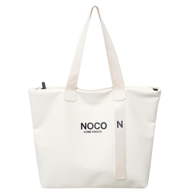 

[CuleonKalen] CK tote bag men s ladies large capacity waterproof independence Larger PU leather A4 With zipper Job hunting commute Commuting to school