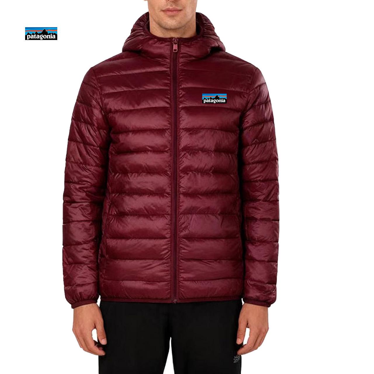 

Winter Men s Hooded Lightweight Cotton Jacket - Warm Korean Style, Fashionable Casual Outerwear for Couples, Trendy and In Stock 3XL червоний