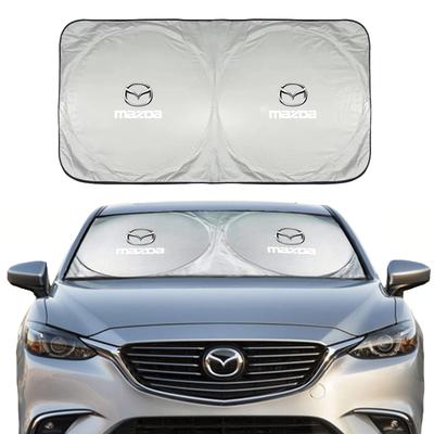 AAEX1 Car Windshield Sun Shade Visor UV Protection Shield For 2 3 6 5 Atenza CX3 CX5 MX5 CX7 Axela CX30 CX90 CX60 CX50 MX30 CX9
