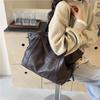 Borsa a tracolla e a spalla retrò da donna di grande capacità - Borsa tote versatile da pendolare