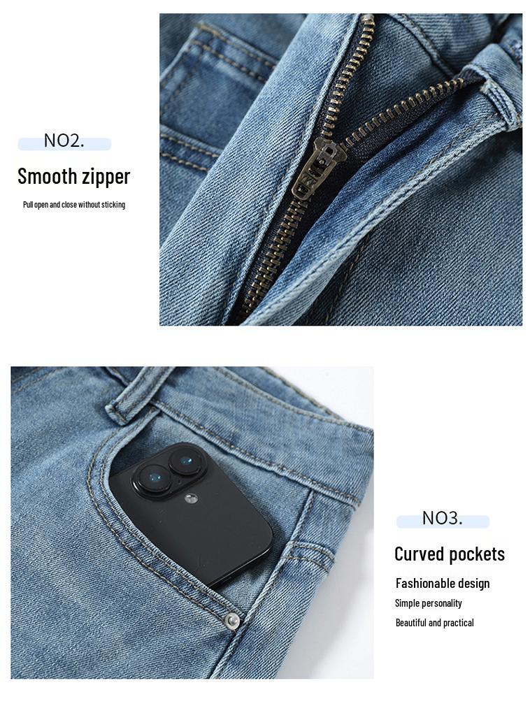 Women's High-Waisted Retro Wide-Leg Jeans - Slimming, Loose, and Versatile for Spring
