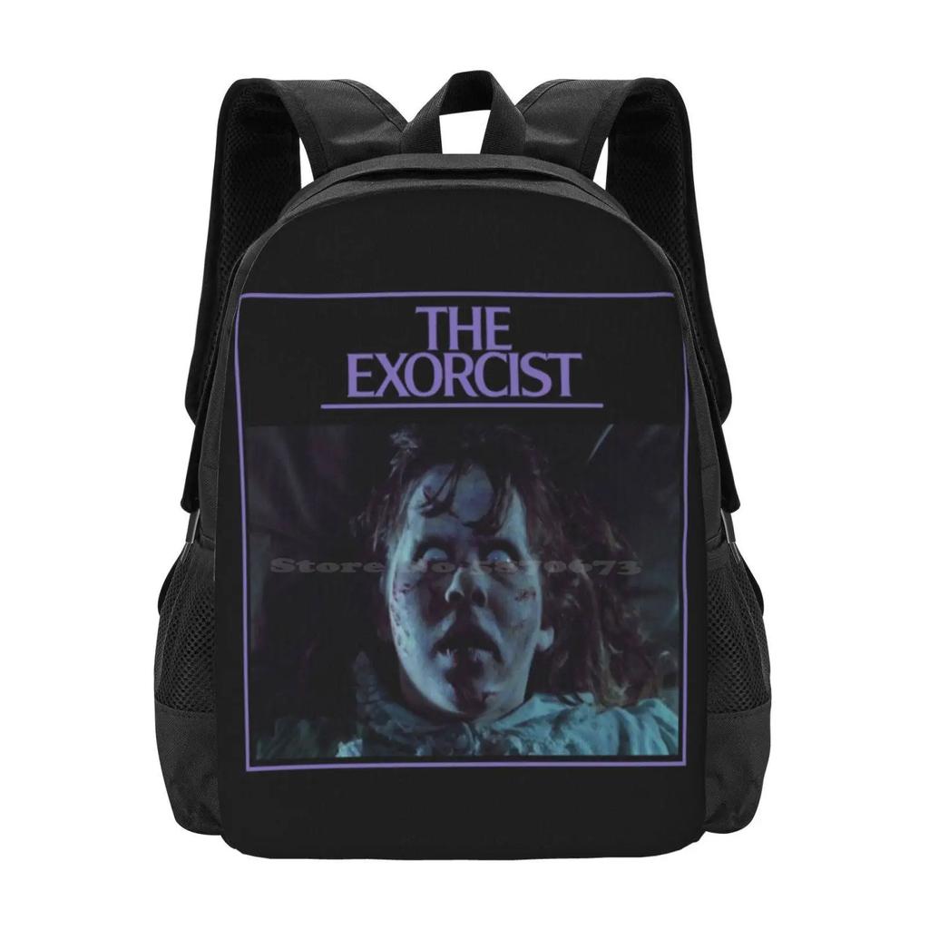 The Exorcist Regan Backpacks For School Teenagers Girls Travel Bags The Exorcist Film Halloween Haunted Horrormovies Possessed