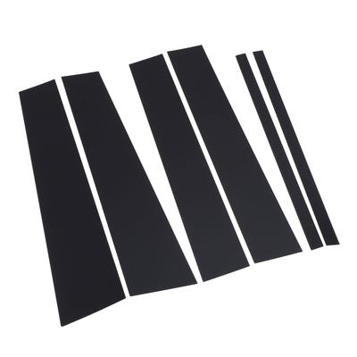 6Pcs Pillar Post Cover Trim Mirrored Wther Resistant Sy Installation Pillar Post Trim for 2004 To 2015