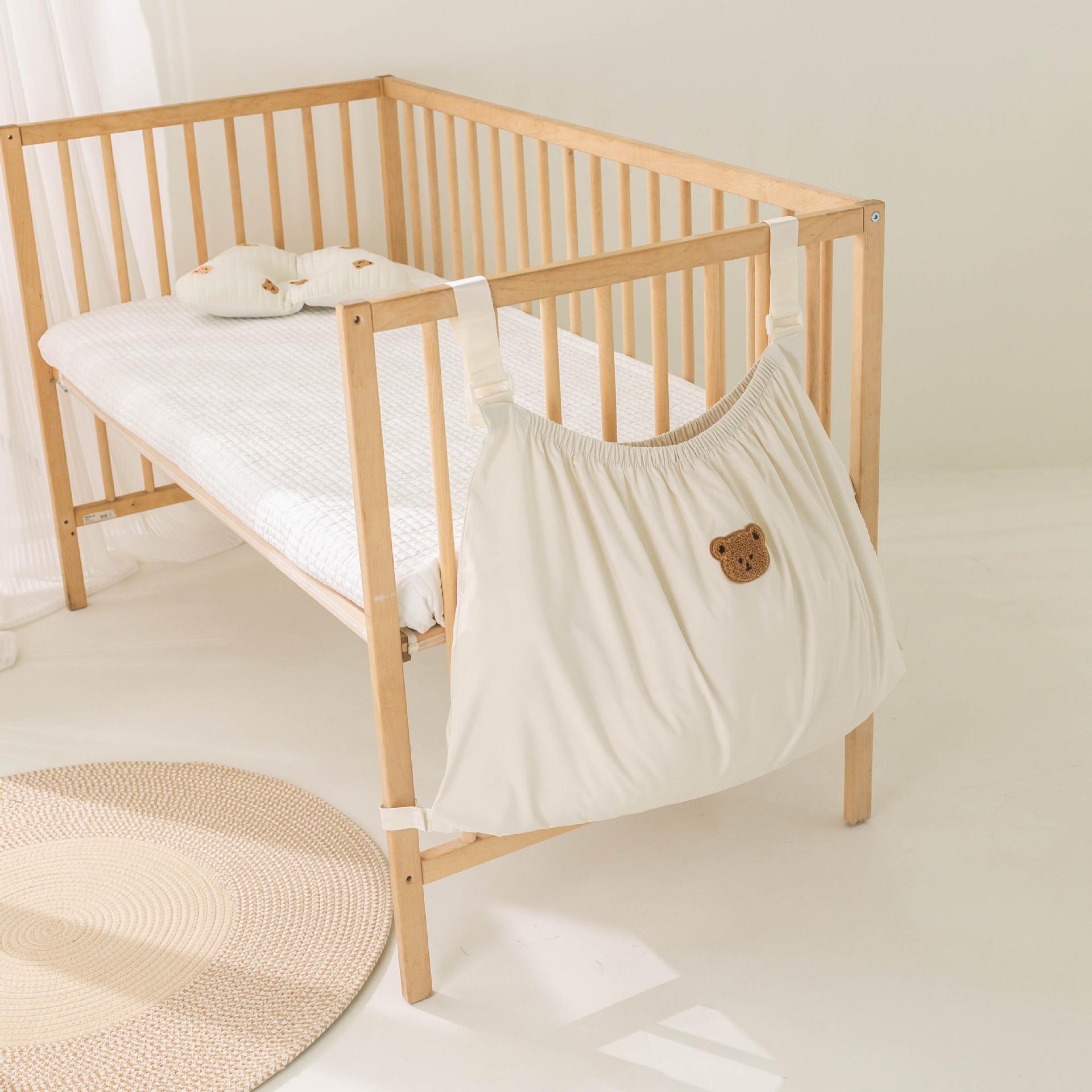 

Reusable Baby Nappy Bag Diapers Pouch Crib Storage Bag Outdoor Travel Stroller Hanging Bag Baby Items Organizer Pram Storage Bag