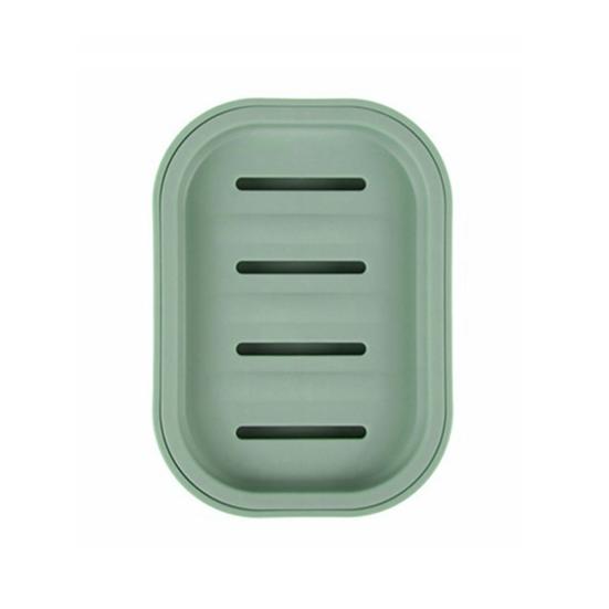 Badezimmer Kunststoff Doppelschichten Ablassen Seife Fall Halter Toilette Dusche Seifenschale