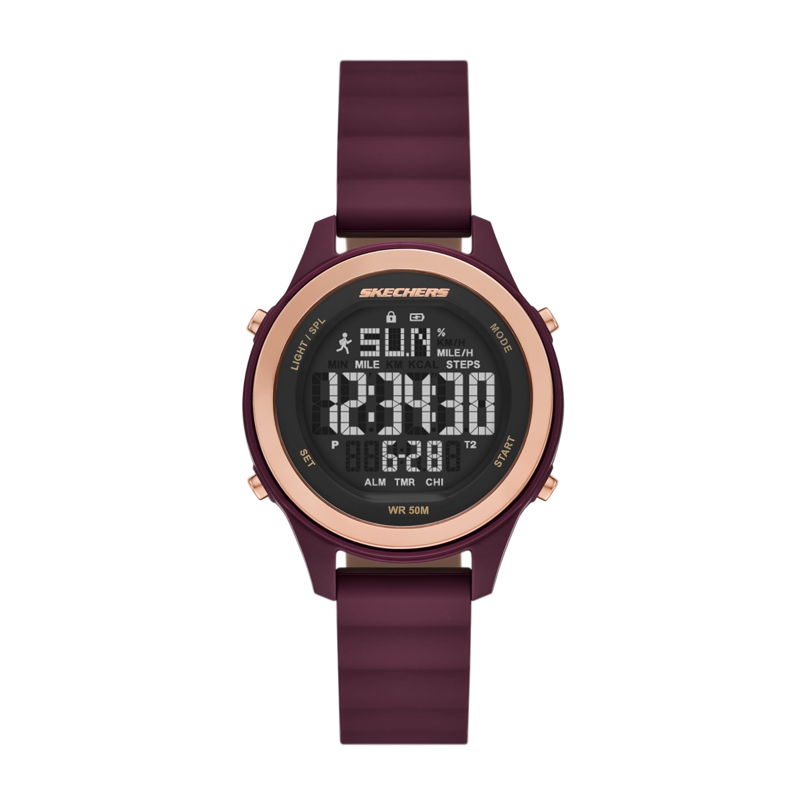 

Skechers FAIRHAVEN SR6348 Red Women s Watch,