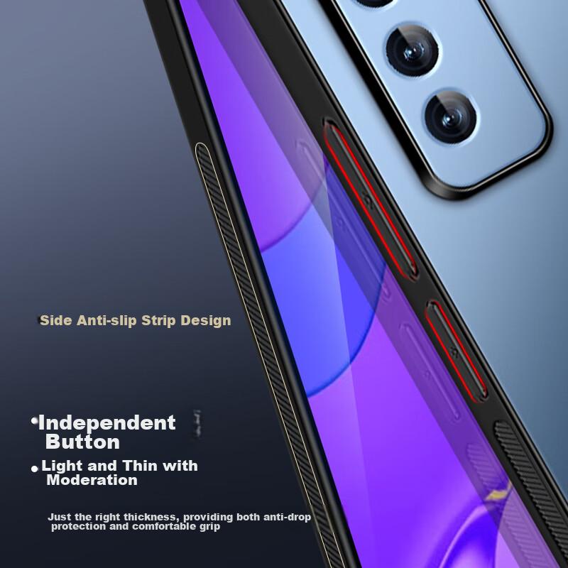 Huawei Nova 7 Phone Case, Huawei Nova 7 Protective Cover, AG Frosted Lens Full Protection, Real Machine Feel, Shockproof,n, Sapphire Blue