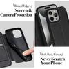 Luxury Wallet Case for iPhone 17 16 15 14 13 Pro Max 16e 16 15 Plus Shockproof Phone Cases with Card Slots RFID Blocking Cover