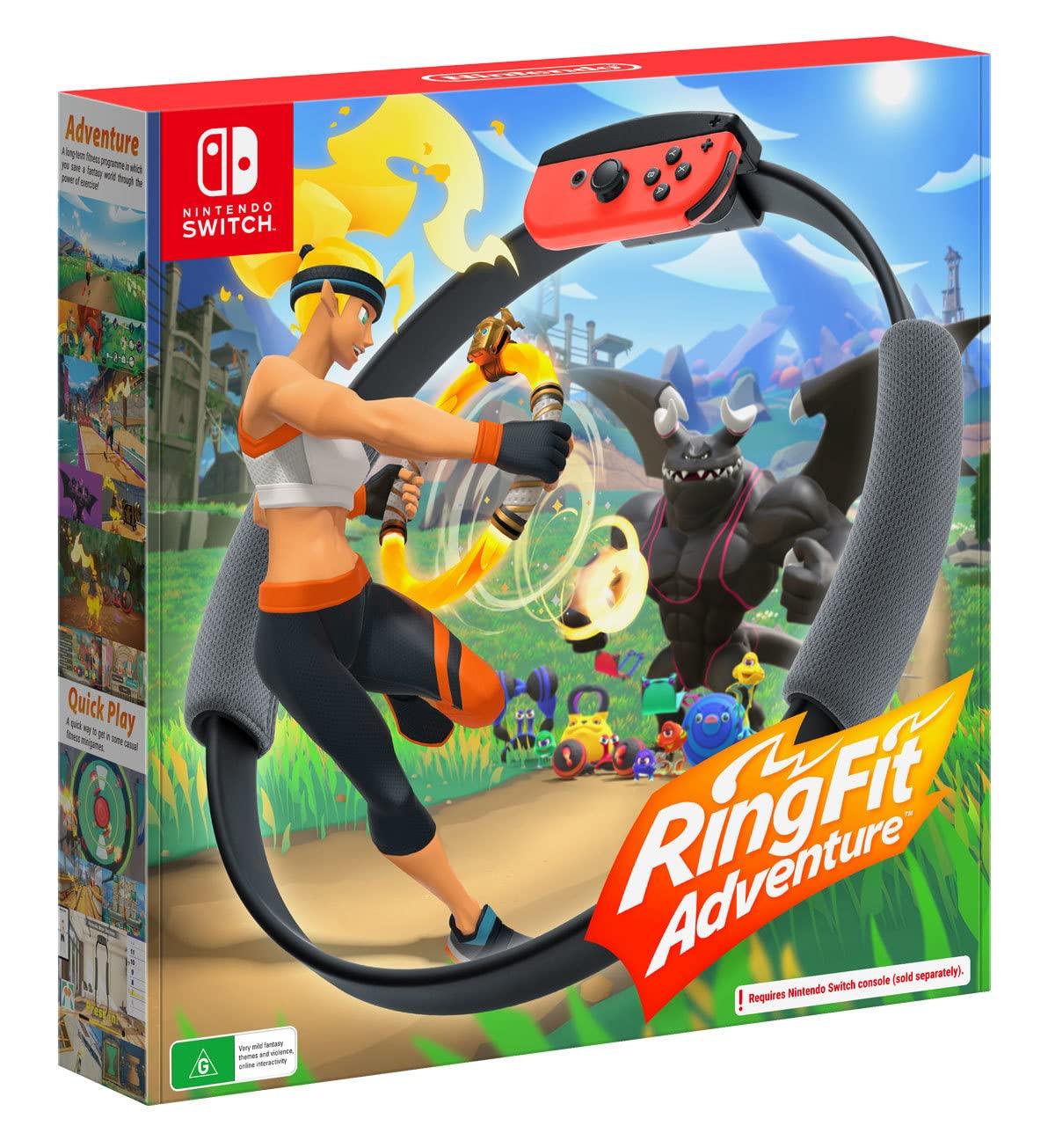 

Кольцо для Nintendo Switch Ring Fit Adventure черное -
