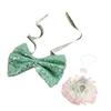 2Pcs/Set Creative Pet Sequin Bow Tie Adjustable Pet Crown Collar Pet Headpiece  Pet birthday Costume
