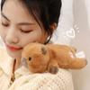 Penguin Simulation Animal Toy Lying Posture Stuffed Capybara Doll  Children Toys