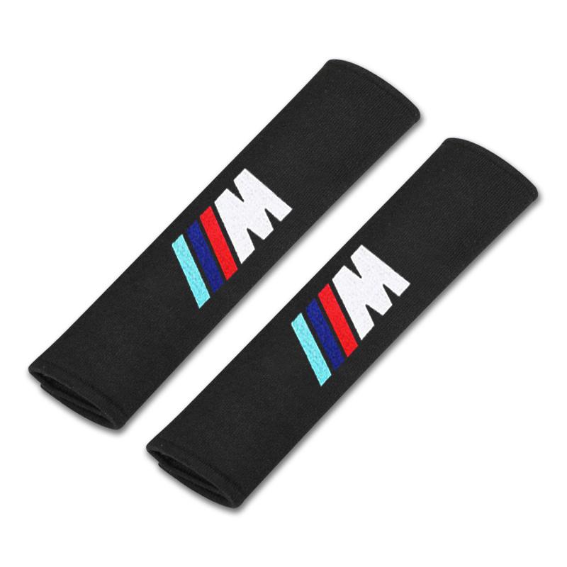 

2025 Hot Car Seat Belt Shoulder Cushion Pad Protection neck Support Pillow For BMW M Power Performance M3 M5 X1 X3 X5 X6 E46 E39