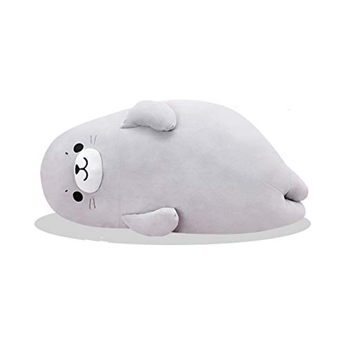 

Плюшевая подушка для тела Moecat Life Seal, Милая и мягкая, Идеально подходит для сидения, Подарок на день рождения, 40 см