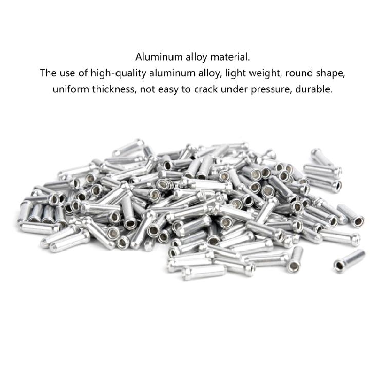 100 Pcs Road Bike Cable End Caps Brake Cable End Tip Durable Shifters Cable Ends