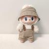 Labubu Doll Outfit: Fisherman Hat & Overalls Set for First & Second Gen Dolls