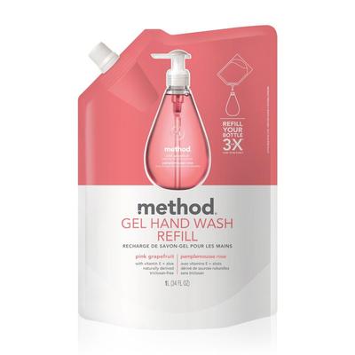 Ricarica Sapone Liquido Mani Gel Pompelmo Rosa, 34 fl oz