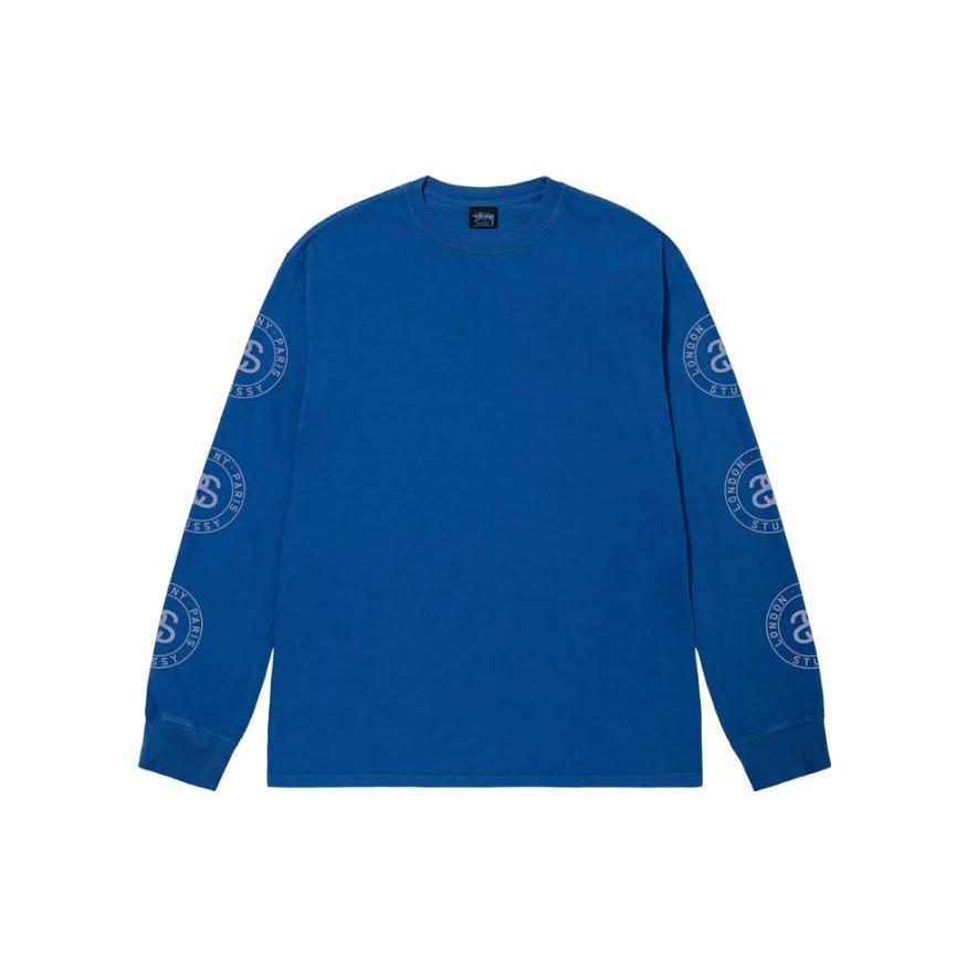 Stussy Seal Pigment Dyed Long Sleeve Tee 1994860