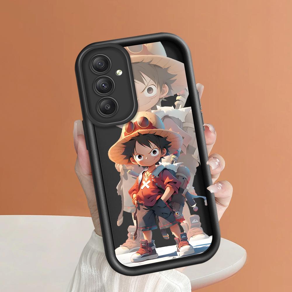 

Мягкий силиконовый квадратный чехол с рисунком лестницы для телефона, полное покрытие, противоударный защитный резиновый чехол для камеры для Samsung Samsung F54 5G чёрный