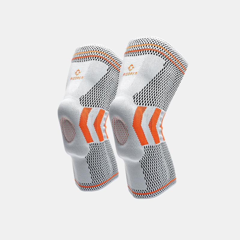 

Rigorer Knee Pad Equipped With Silicone Running Basketball Unisex Brace Bandage Upgrade Protection [Z320230215/Z320230216] XL