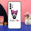 Westie Scottie Skotsk Terrier Fodral För Samsung Galaxy A54 A34 A24 A14 A73 A53 A33 A23 A13 A52 A32 A22 A12 A51 A71 Skydd