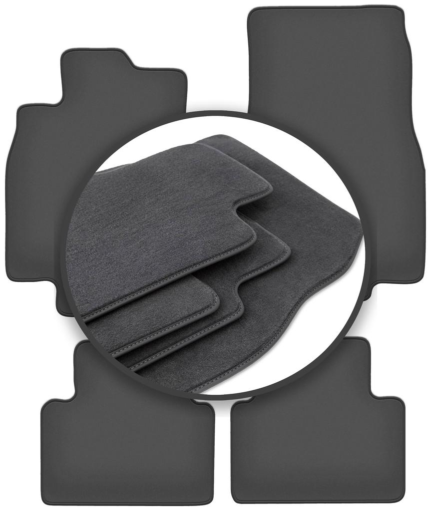 Premium-Autofußmatten für: Mercedes A-Klasse W169 Schrägheck (2004-2012)