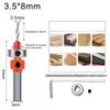 Woodworking Essential Adjustable Countersink Drill Bit for Professional Results