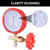 Essential Tool Lightweight Pressure Gauge for Cooling Maintenance for R22/R134