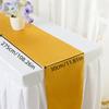 5PCS 30X275cm Wedding Satin Table Runner Party Supply Christmas Home Dining Luxury Table Decoration