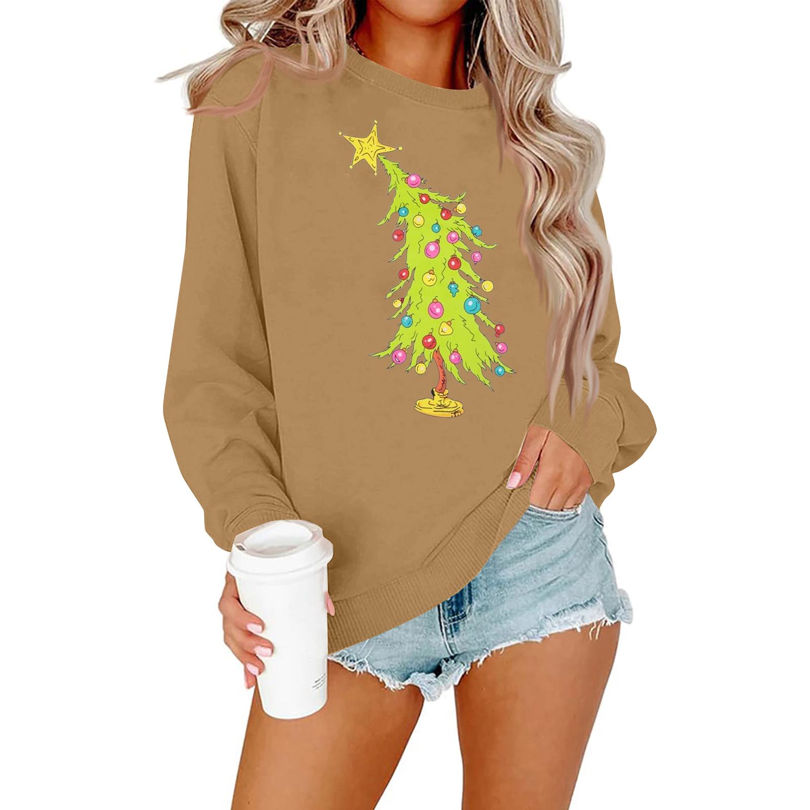 

Женские свитера с круглым вырезом, полосатые, милые, с цветными блоками, осенне-зимние вязаные пуловеры S хаки