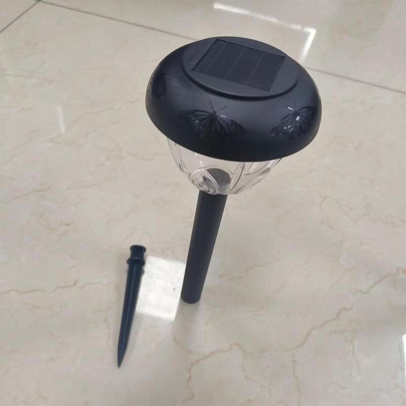 Nufeng 3-Head Dandelion Solar Garden Lights, Color-Changing, 2-Pack