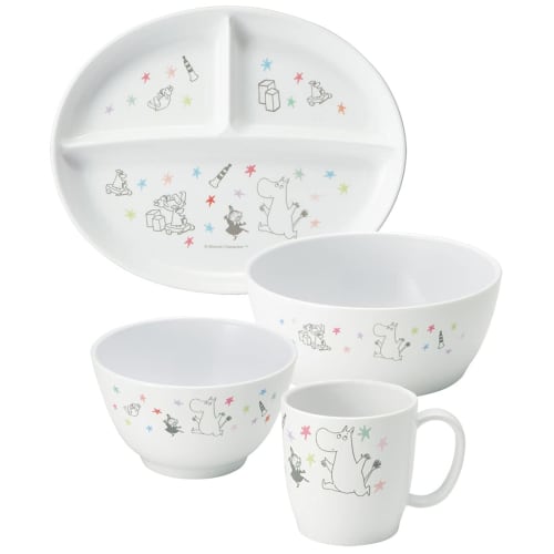 Skater Dishwasher Safe Cup Silver Ion Ag+ Antibacterial 240ml Moomin Star Made in Japan XP11AG-A