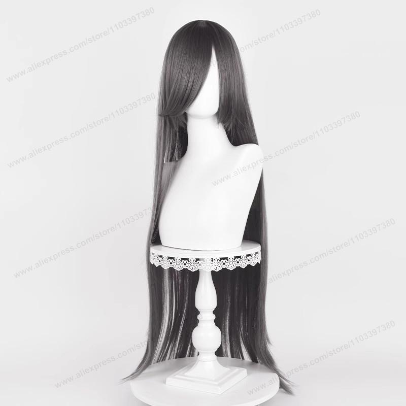 Anime 100Cm Long Staight Cosplay Synthetic Wig Black White Red Pink Brown Gold Blue Women Heat Resistant Hair High Quality Wigs