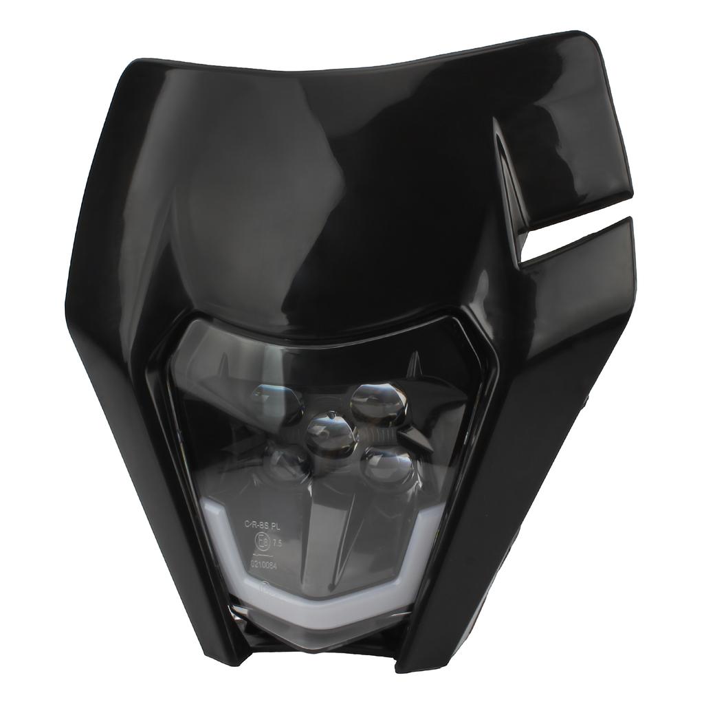 For KTM Headlight Plate Motorcycle Dirt Bike Led Headlights Enduro EXC 300 XC SX 125 250 350 450 Motocross Headlamp