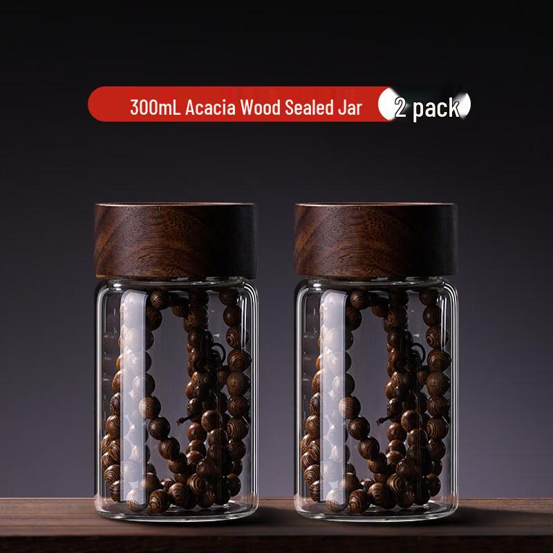 Anditai Glass Display & Storage Jar for Collectibles