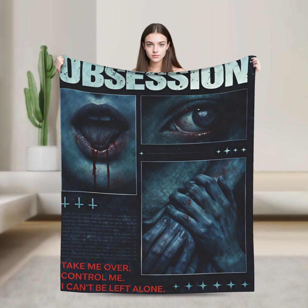 Obsession Decken Qualität Super Weiche Wohndecke Herbst Dekorative Außen Lustige Tagesdecke