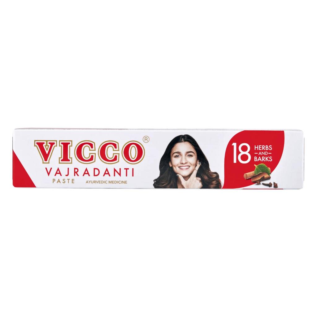 Vicco Vajradanti Ayurvedic Toothpaste 150g Pack of 3 for Healthy Gums and Fresh Breath