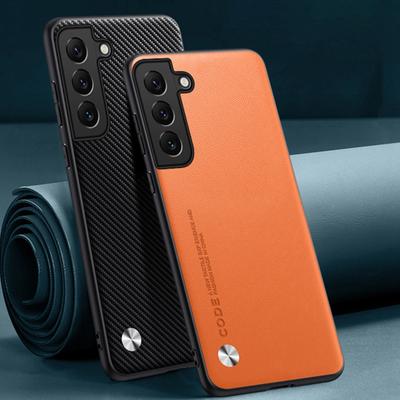 Luxus Ledertasche für Samsung Galaxy S21 FE S22 S23 Plus Abdeckung Silikon Schutz Telefon Fall für Samsung S21 S22 Ultra coque