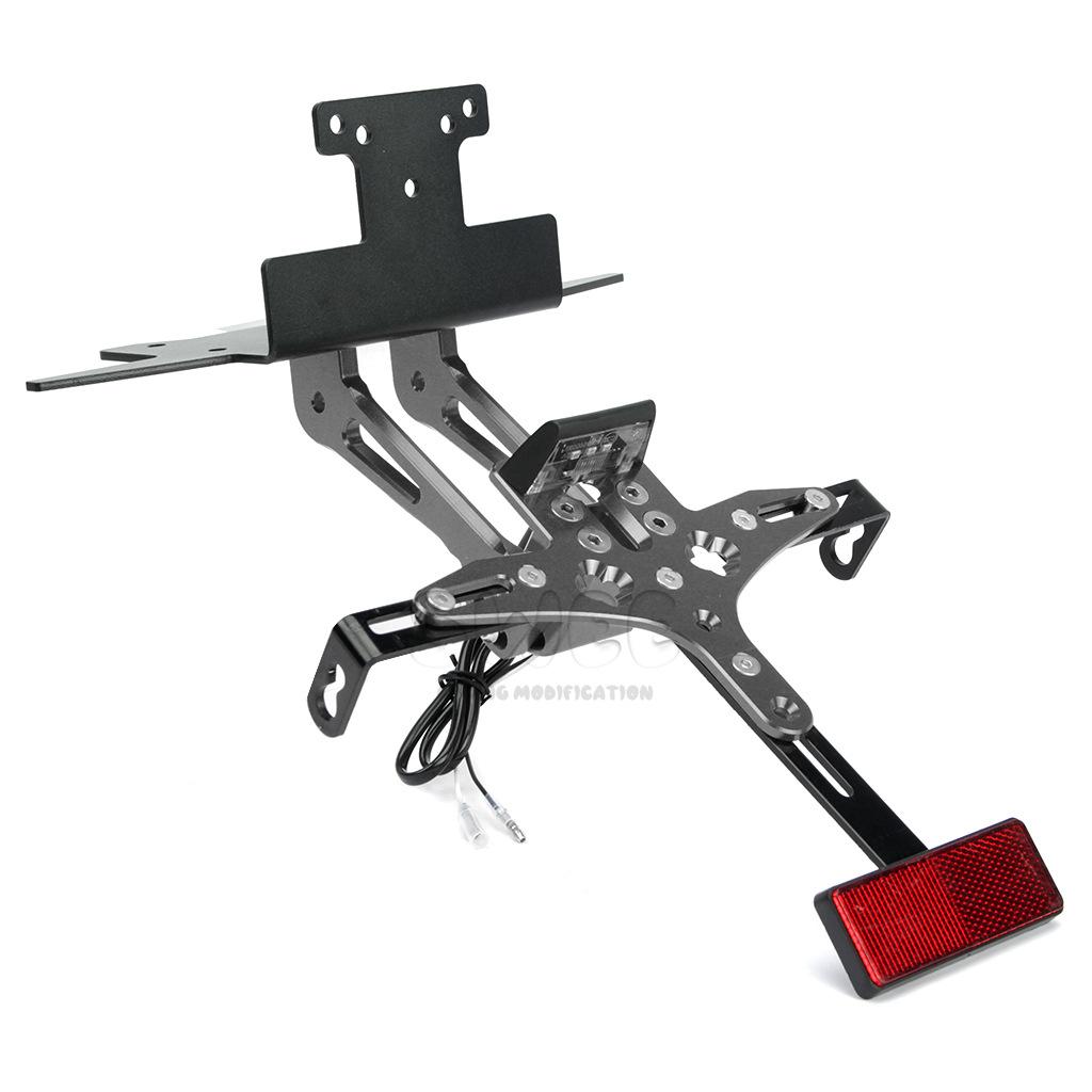 

Для Yamaha xmax300 2017 2018 2019 2020 2025 2025-2025 Задний держатель номерного знака, мотоциклетный элиминатор крыла