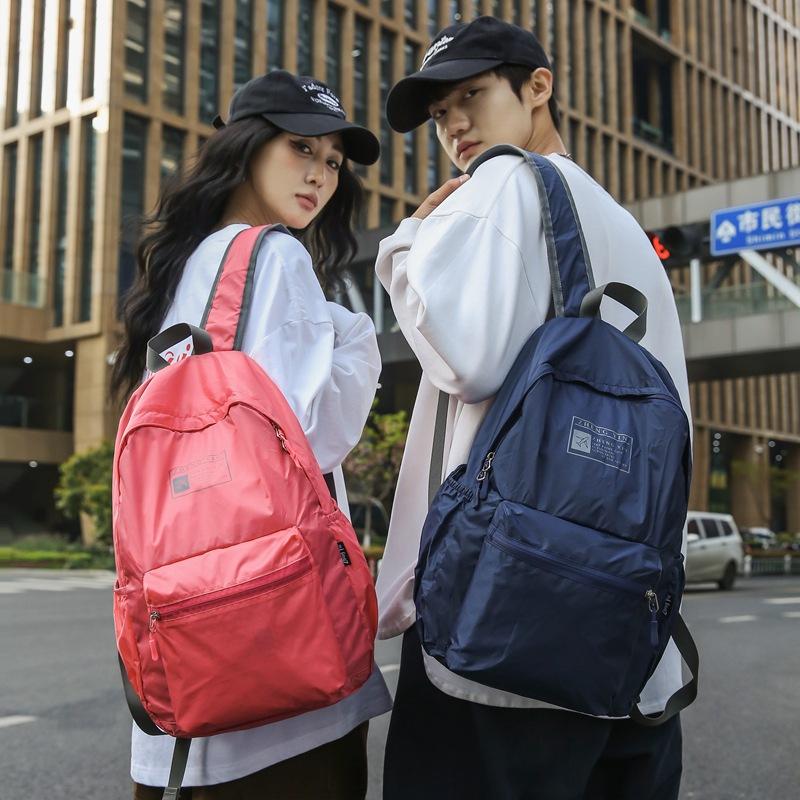 Faltbarer Rucksack für Damen und Herren Ultraleicht Outdoor Wander Rucksack Klettertasche Damen Reise Rucksäcke Jungen Mädchen Schulrucksack