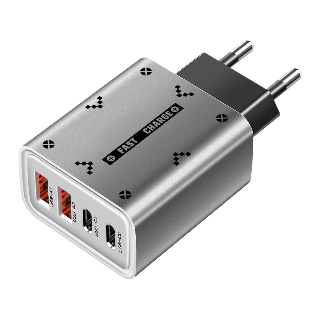 2A2C European Power Connection Fast Charging USB Type CREATE Harbors Dense Size Permanent Building