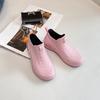 Fashion Rain Boots, Lightweight Waterproof and Non-slip Rubber Shoes for Women's New Simple and Lightweight Rain and Water Shoes for Women
