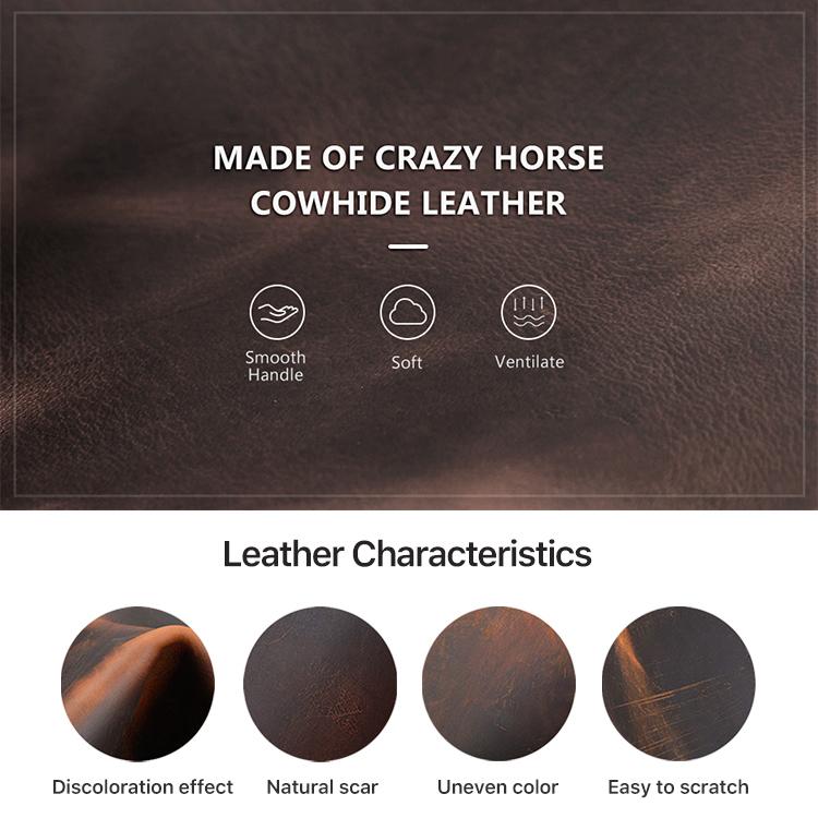 Genuine Leather Watch Bands Cases 12 Slots Watch Straps Storage Bag Organizer Box for Man and Woman