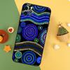 Aboriginal Art Print Phone Case For iPhone 17 16 14 13 12 11 15 Pro Max 12 13 Mini 16E 17 Air Shockproof Cover