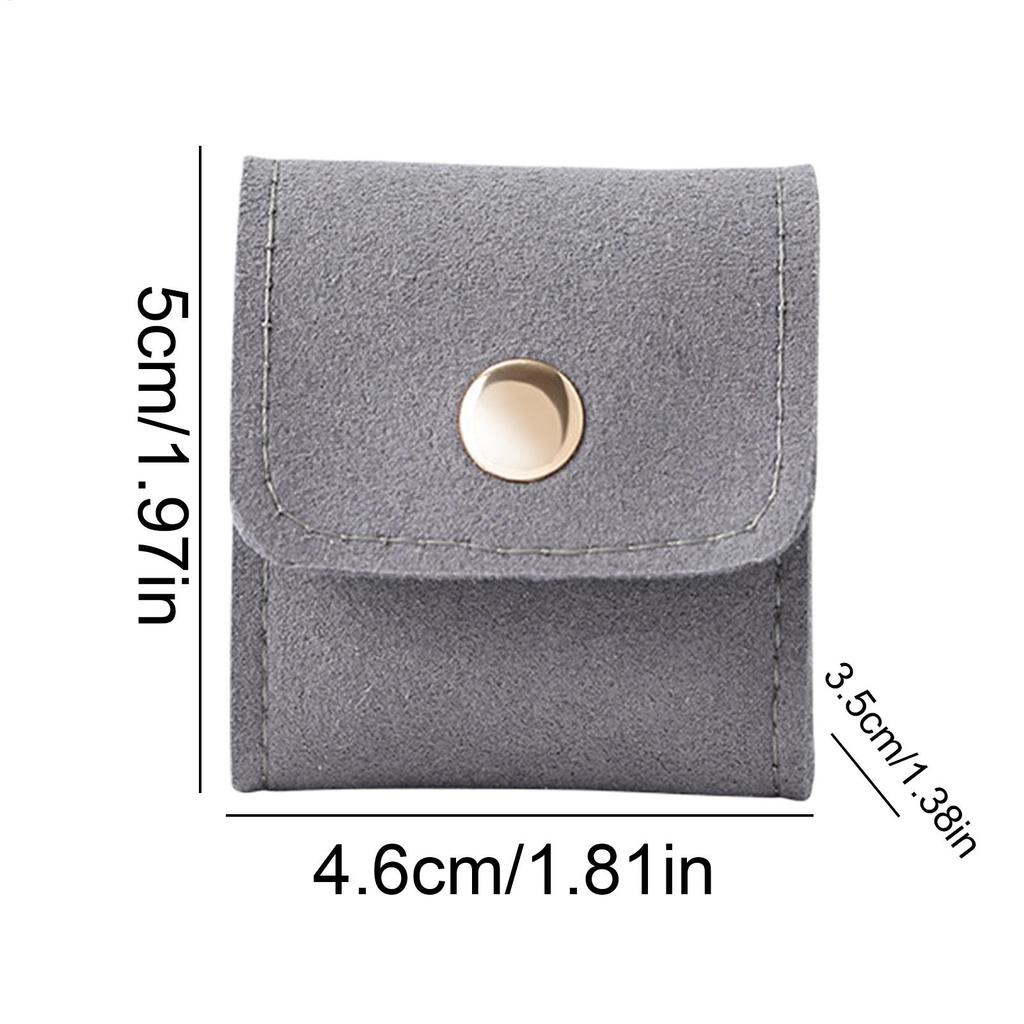 Jewelry Travel Bag Folding Jewelry Organizer Travel Case Women Girls Compact Container Magnetic Closure for Rings Earrings