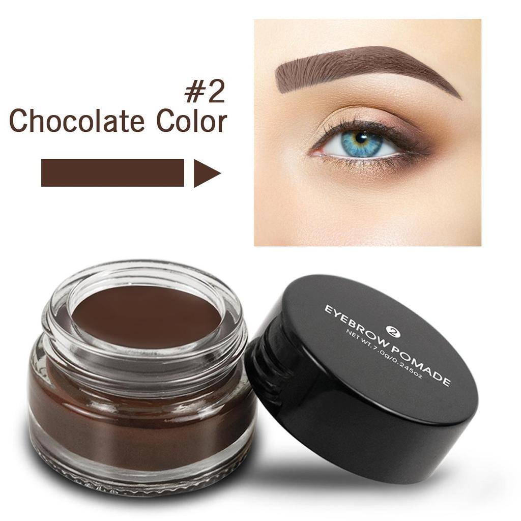 Eyebrow Tint, Eyebrow Pomade Cream, Waterproof Eyebrow Tint, Natural-Looking Eyebrow Color, Long-Lasting Brow Dye-7g