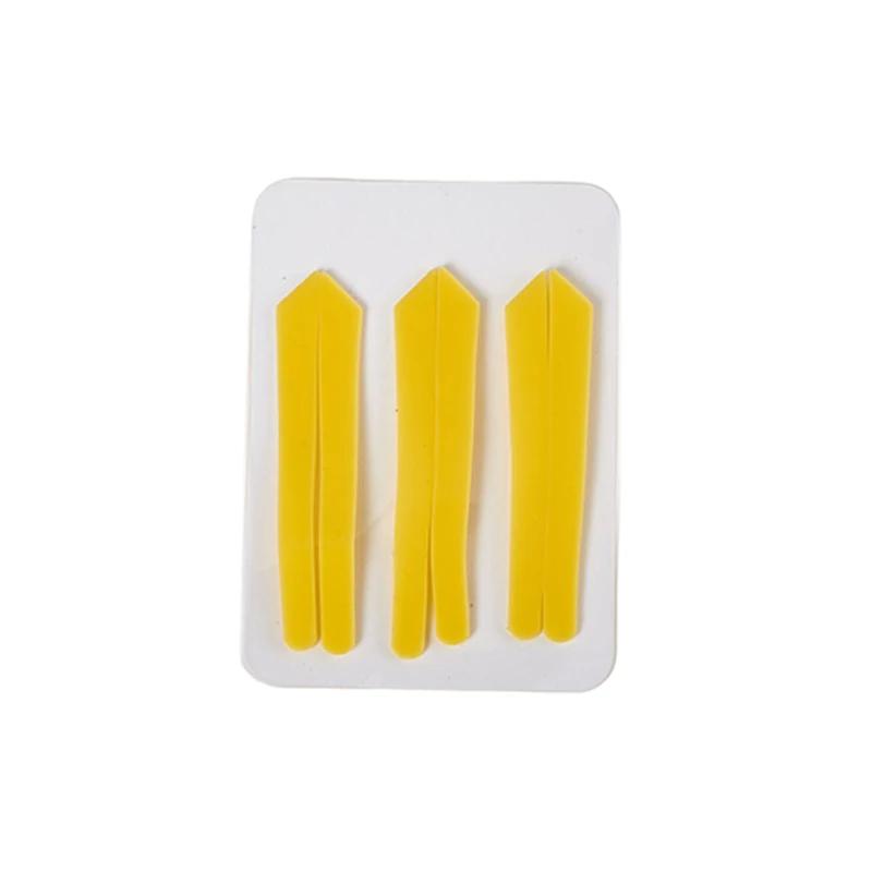 3Pair Silicone Strip Eyelashes Eyelash Stripe Lashes Rods Shield Lifting Compensator Tape Lamination Cover Eyelash Makeup Tool