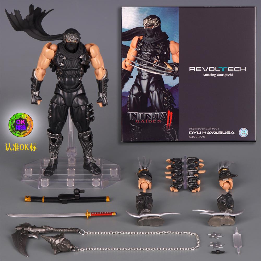 New Product Amazing Yamaguchi Ninja Gaiden Ryu Action Doll Pvc Model High Quality Collectible Toy Decoration Birthday Gifts