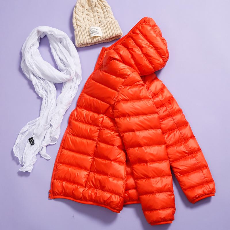 2025 Women's Hooded Lightweight Slim-Fit Down Jacket